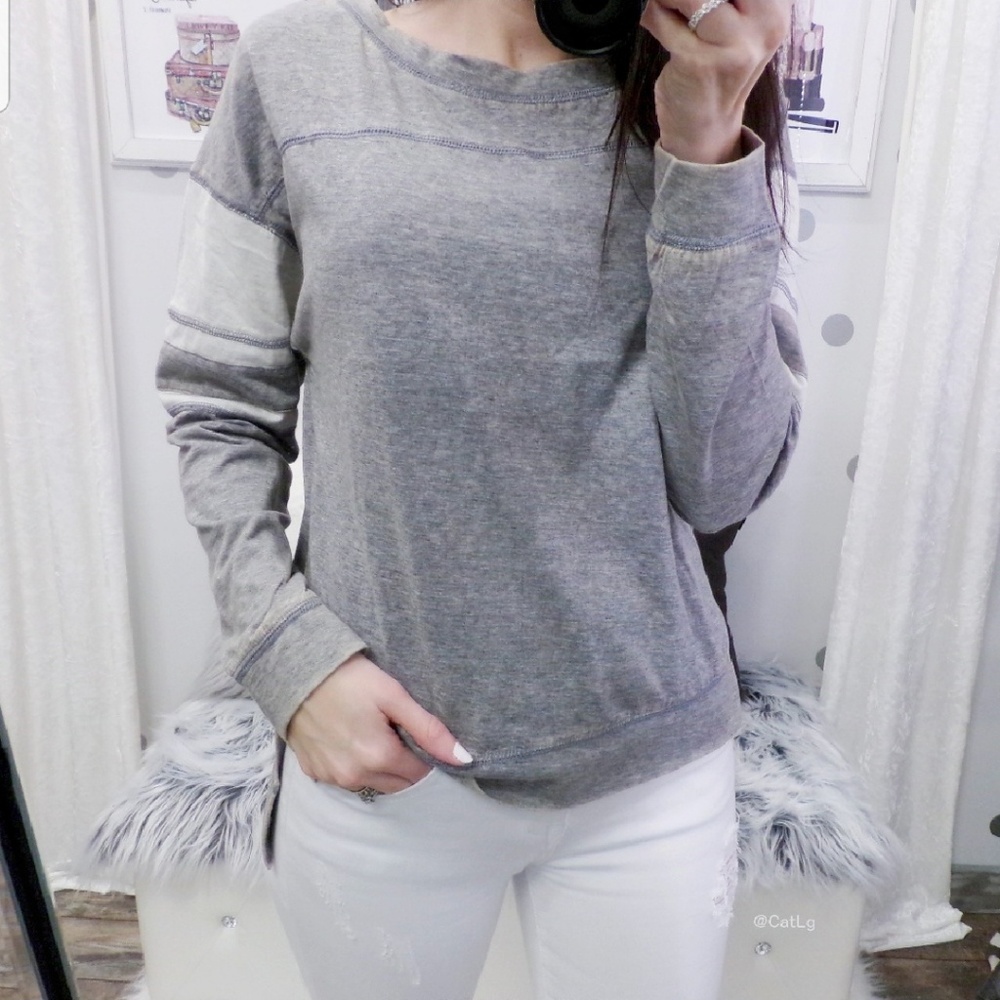 L/S Varsity Top